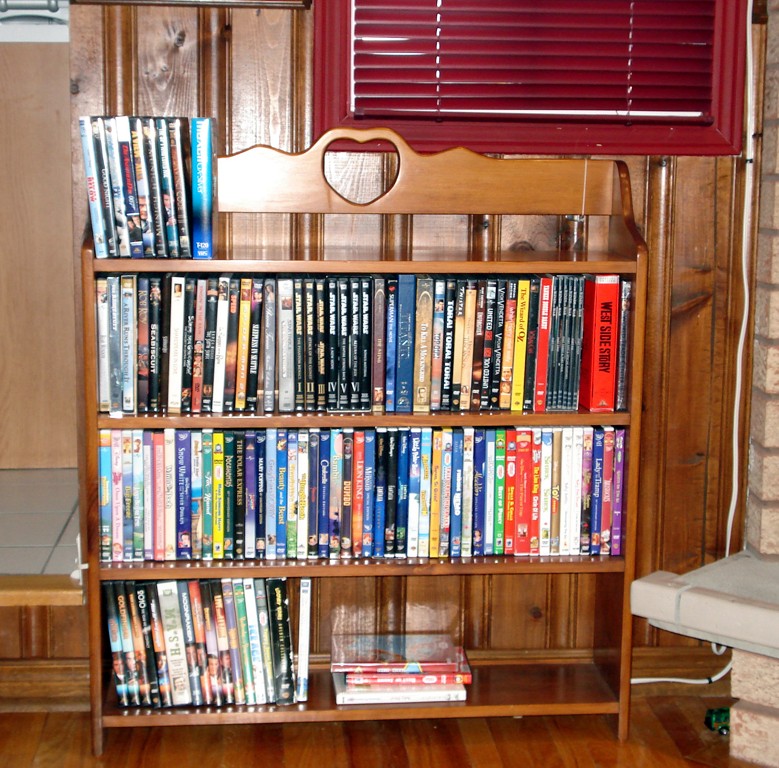 dvd bookshelf